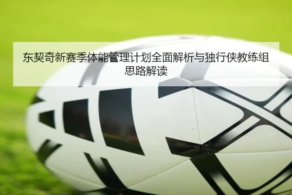 东契奇新赛季体能管理计划全面解析与独行侠教练组思路解读